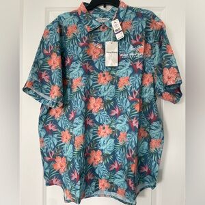 NWT Tommy Bahama x Maui Jim Men's Hawaiian Button Down